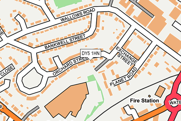 DY5 1HN map - OS OpenMap – Local (Ordnance Survey) DY5 1HN map - OS OpenMap – Local (Ordnance Survey)