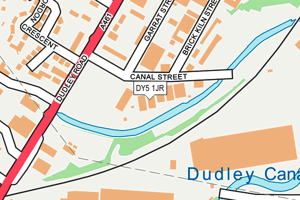 DY5 1JR map - OS OpenMap – Local (Ordnance Survey)