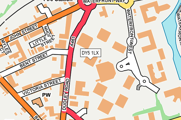 DY5 1LX map - OS OpenMap – Local (Ordnance Survey) DY5 1LX map - OS OpenMap – Local (Ordnance Survey)