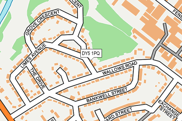 DY5 1PQ map - OS OpenMap – Local (Ordnance Survey) DY5 1PQ map - OS OpenMap – Local (Ordnance Survey)