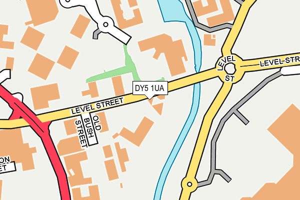 DY5 1UA map - OS OpenMap – Local (Ordnance Survey) DY5 1UA map - OS OpenMap – Local (Ordnance Survey)