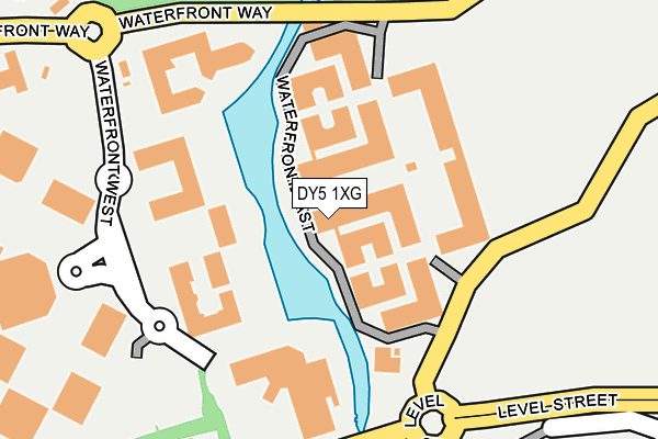DY5 1XG map - OS OpenMap – Local (Ordnance Survey) DY5 1XG map - OS OpenMap – Local (Ordnance Survey)