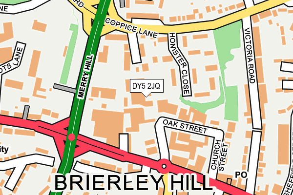 DY5 2JQ map - OS OpenMap – Local (Ordnance Survey) DY5 2JQ map - OS OpenMap – Local (Ordnance Survey)