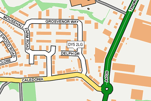 DY5 2LG map - OS OpenMap – Local (Ordnance Survey) DY5 2LG map - OS OpenMap – Local (Ordnance Survey)
