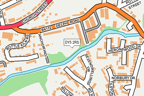 DY5 2RS map - OS OpenMap – Local (Ordnance Survey) DY5 2RS map - OS OpenMap – Local (Ordnance Survey)