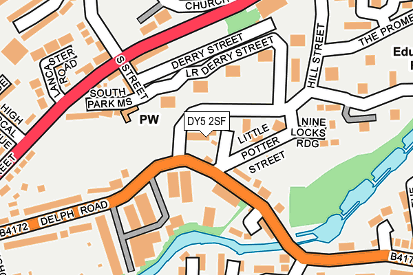 DY5 2SF map - OS OpenMap – Local (Ordnance Survey) DY5 2SF map - OS OpenMap – Local (Ordnance Survey)