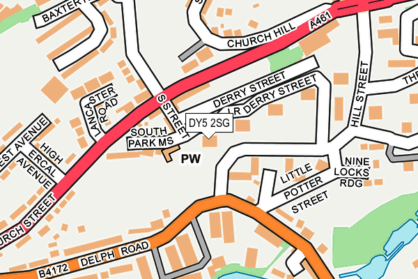 DY5 2SG map - OS OpenMap – Local (Ordnance Survey) DY5 2SG map - OS OpenMap – Local (Ordnance Survey)