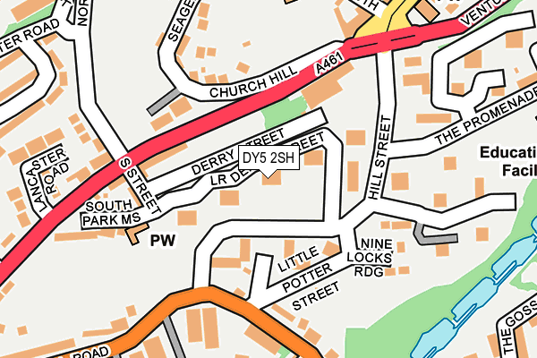 DY5 2SH map - OS OpenMap – Local (Ordnance Survey) DY5 2SH map - OS OpenMap – Local (Ordnance Survey)