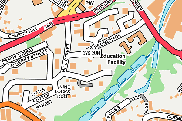DY5 2UN map - OS OpenMap – Local (Ordnance Survey) DY5 2UN map - OS OpenMap – Local (Ordnance Survey)