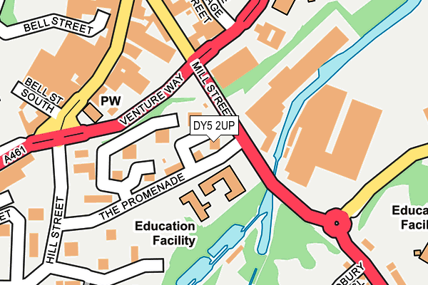 DY5 2UP map - OS OpenMap – Local (Ordnance Survey)
