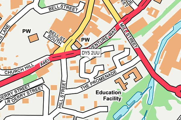DY5 2UU map - OS OpenMap – Local (Ordnance Survey) DY5 2UU map - OS OpenMap – Local (Ordnance Survey)