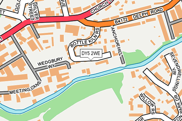 DY5 2WE map - OS OpenMap – Local (Ordnance Survey) DY5 2WE map - OS OpenMap – Local (Ordnance Survey)