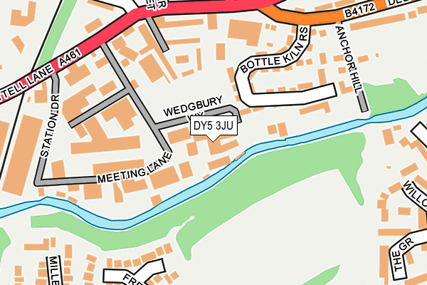 DY5 3JU map - OS OpenMap – Local (Ordnance Survey) DY5 3JU map - OS OpenMap – Local (Ordnance Survey)