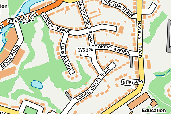 DY5 3PA map - OS OpenMap – Local (Ordnance Survey) DY5 3PA map - OS OpenMap – Local (Ordnance Survey)