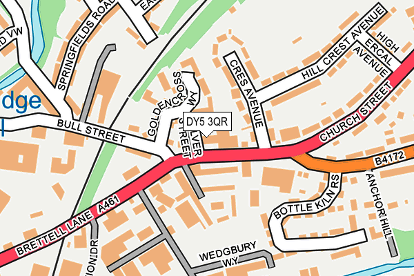 DY5 3QR map - OS OpenMap – Local (Ordnance Survey) DY5 3QR map - OS OpenMap – Local (Ordnance Survey)