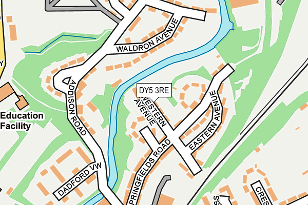 DY5 3RE map - OS OpenMap – Local (Ordnance Survey) DY5 3RE map - OS OpenMap – Local (Ordnance Survey)