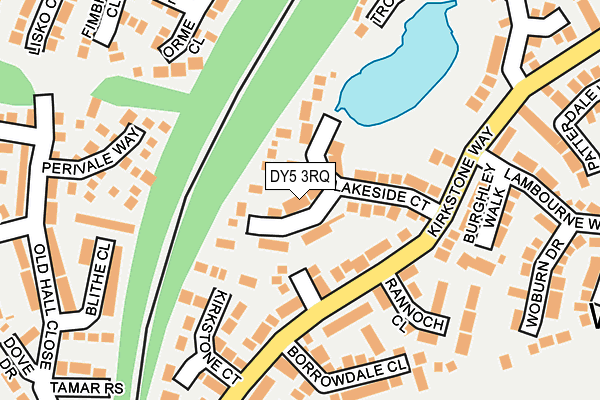 DY5 3RQ map - OS OpenMap – Local (Ordnance Survey) DY5 3RQ map - OS OpenMap – Local (Ordnance Survey)