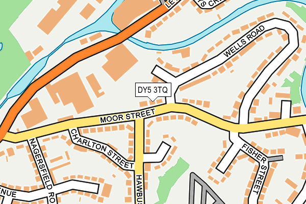 DY5 3TQ map - OS OpenMap – Local (Ordnance Survey) DY5 3TQ map - OS OpenMap – Local (Ordnance Survey)