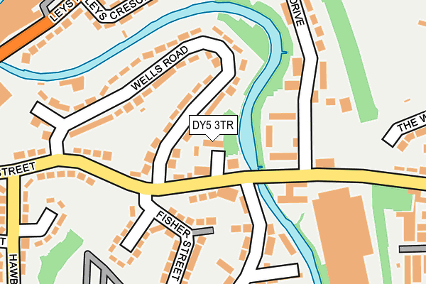 DY5 3TR map - OS OpenMap – Local (Ordnance Survey) DY5 3TR map - OS OpenMap – Local (Ordnance Survey)