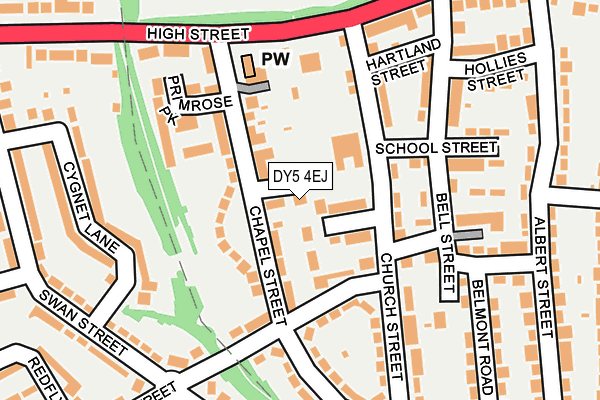 DY5 4EJ map - OS OpenMap – Local (Ordnance Survey) DY5 4EJ map - OS OpenMap – Local (Ordnance Survey)