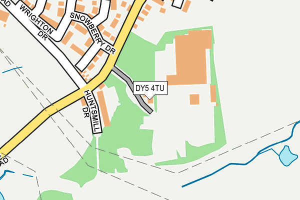 DY5 4TU map - OS OpenMap – Local (Ordnance Survey) DY5 4TU map - OS OpenMap – Local (Ordnance Survey)