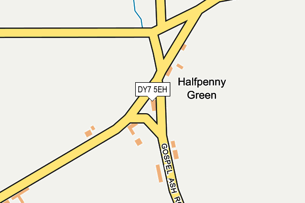 DY7 5EH map - OS OpenMap – Local (Ordnance Survey) DY7 5EH map - OS OpenMap – Local (Ordnance Survey)