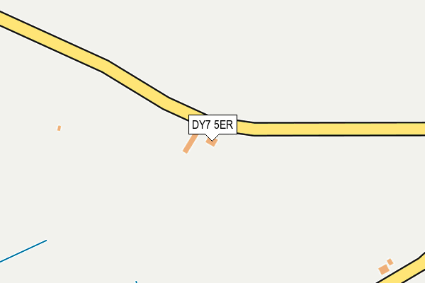 DY7 5ER map - OS OpenMap – Local (Ordnance Survey) DY7 5ER map - OS OpenMap – Local (Ordnance Survey)