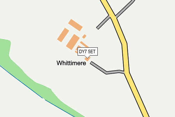 DY7 5ET map - OS OpenMap – Local (Ordnance Survey) DY7 5ET map - OS OpenMap – Local (Ordnance Survey)