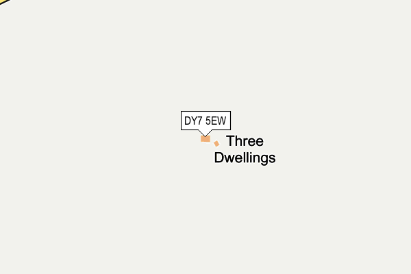 DY7 5EW map - OS OpenMap – Local (Ordnance Survey) DY7 5EW map - OS OpenMap – Local (Ordnance Survey)