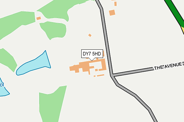 DY7 5HD map - OS OpenMap – Local (Ordnance Survey) DY7 5HD map - OS OpenMap – Local (Ordnance Survey)