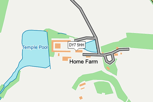 DY7 5HH map - OS OpenMap – Local (Ordnance Survey) DY7 5HH map - OS OpenMap – Local (Ordnance Survey)