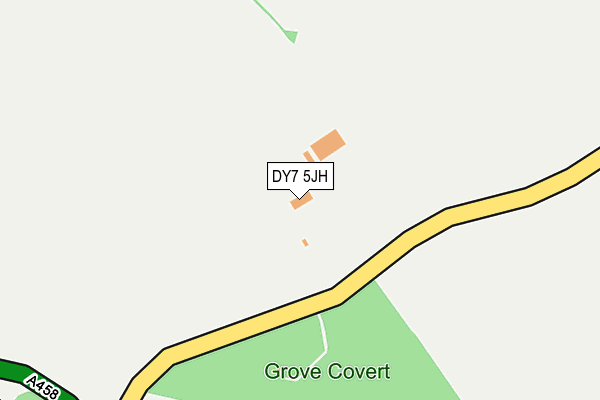 DY7 5JH map - OS OpenMap – Local (Ordnance Survey) DY7 5JH map - OS OpenMap – Local (Ordnance Survey)