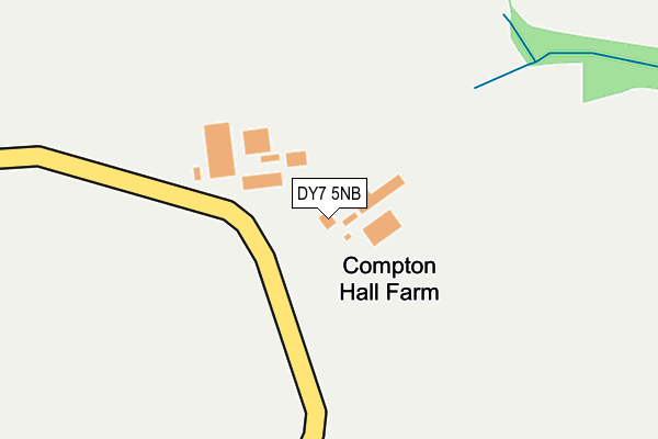 DY7 5NB map - OS OpenMap – Local (Ordnance Survey) DY7 5NB map - OS OpenMap – Local (Ordnance Survey)