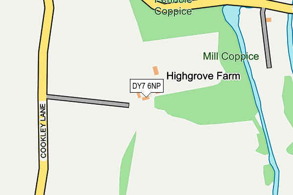 DY7 6NP map - OS OpenMap – Local (Ordnance Survey) DY7 6NP map - OS OpenMap – Local (Ordnance Survey)