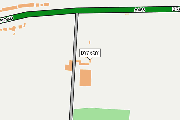 DY7 6QY map - OS OpenMap – Local (Ordnance Survey)
