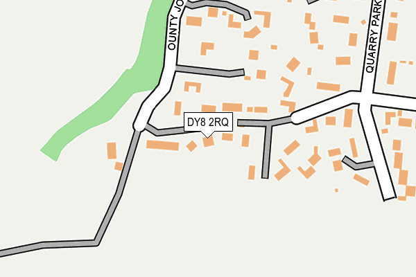 DY8 2RQ map - OS OpenMap – Local (Ordnance Survey) DY8 2RQ map - OS OpenMap – Local (Ordnance Survey)
