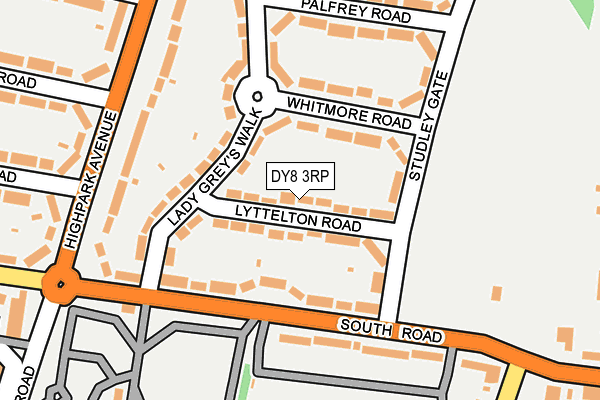 DY8 3RP map - OS OpenMap – Local (Ordnance Survey) DY8 3RP map - OS OpenMap – Local (Ordnance Survey)
