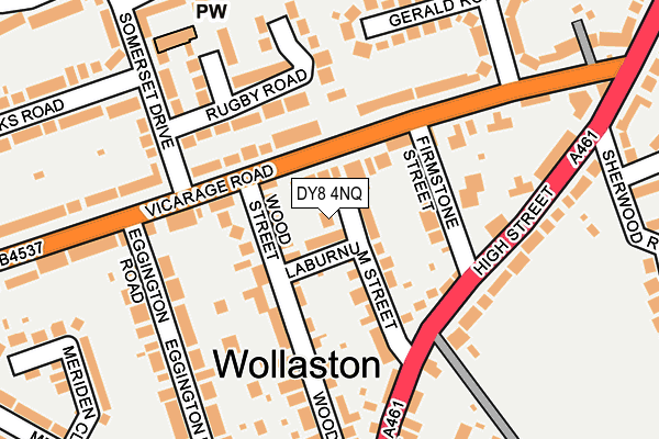 DY8 4NQ map - OS OpenMap – Local (Ordnance Survey)
