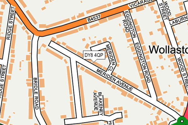 DY8 4QP map - OS OpenMap – Local (Ordnance Survey) DY8 4QP map - OS OpenMap – Local (Ordnance Survey)