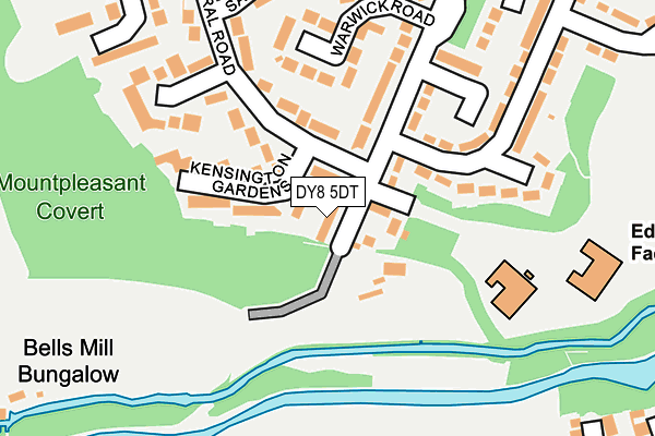 DY8 5DT map - OS OpenMap – Local (Ordnance Survey) DY8 5DT map - OS OpenMap – Local (Ordnance Survey)