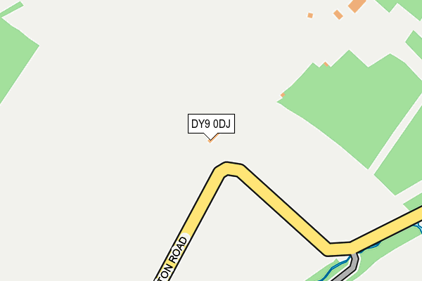 DY9 0DJ map - OS OpenMap – Local (Ordnance Survey)