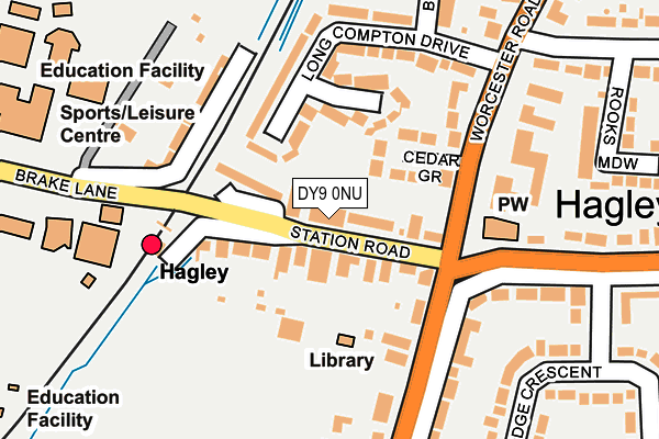 DY9 0NU map - OS OpenMap – Local (Ordnance Survey) DY9 0NU map - OS OpenMap – Local (Ordnance Survey)