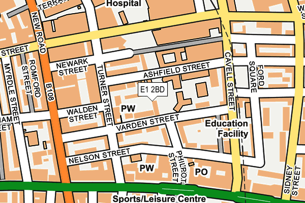 E1 2BD map - OS OpenMap – Local (Ordnance Survey) E1 2BD map - OS OpenMap – Local (Ordnance Survey)