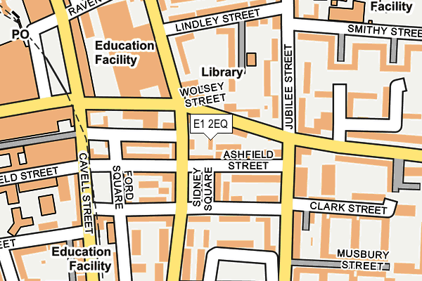 E1 2EQ map - OS OpenMap – Local (Ordnance Survey) E1 2EQ map - OS OpenMap – Local (Ordnance Survey)