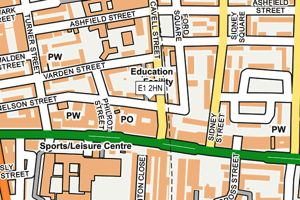 E1 2HN map - OS OpenMap – Local (Ordnance Survey) E1 2HN map - OS OpenMap – Local (Ordnance Survey)