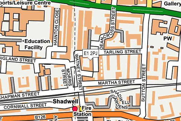 E1 2PJ map - OS OpenMap – Local (Ordnance Survey) E1 2PJ map - OS OpenMap – Local (Ordnance Survey)