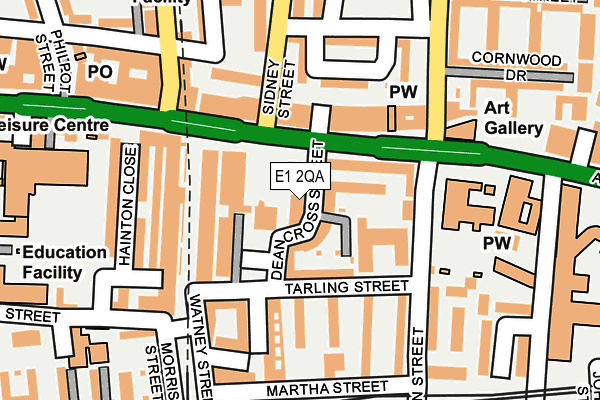E1 2QA map - OS OpenMap – Local (Ordnance Survey) E1 2QA map - OS OpenMap – Local (Ordnance Survey)