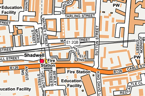 E1 2QB map - OS OpenMap – Local (Ordnance Survey) E1 2QB map - OS OpenMap – Local (Ordnance Survey)