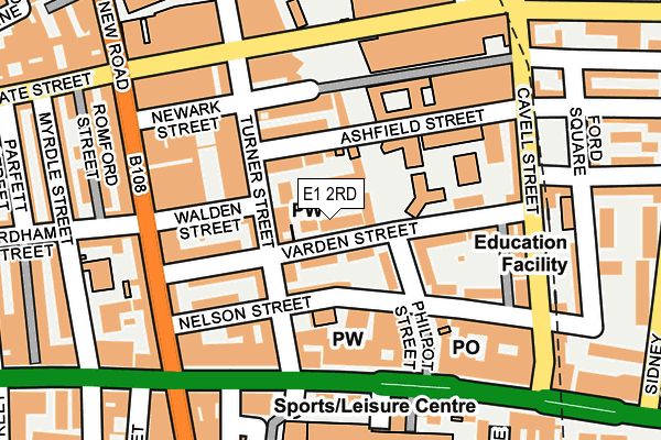 E1 2RD map - OS OpenMap – Local (Ordnance Survey) E1 2RD map - OS OpenMap – Local (Ordnance Survey)