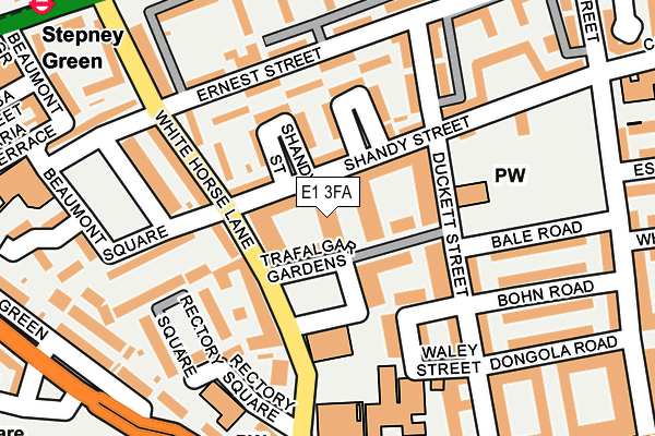 E1 3FA map - OS OpenMap – Local (Ordnance Survey) E1 3FA map - OS OpenMap – Local (Ordnance Survey)